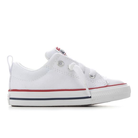 NWT Converse Chuck Taylor All Star Street Infant Sneaker,White/Navy- 8 Unisex - Picture 2 of 5